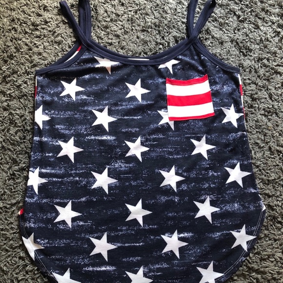 a.gain Tops - Americana Tank Top size 1xl